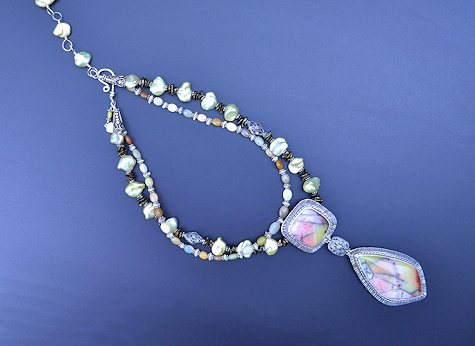 Yellow Opal Necklace - Mary Hicklin Yellow Opal Necklace