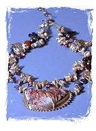 Barite Waves Necklace