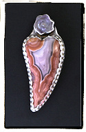 Laguna Agate Brooch