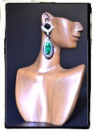 Malachite Earrings