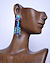 Turquoise Lapis Earrings