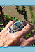 Needles Blue Chrysocolla Ring on model- Mary Hicklin Needles Blue Chrysocolla Ring on model
