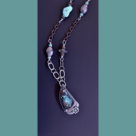 Rosasite Necklace - Mary Hicklin Rosasite Necklace