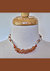 Agate Wreath Necklace on model- Mary Hicklin Agate Wreath Necklace on model